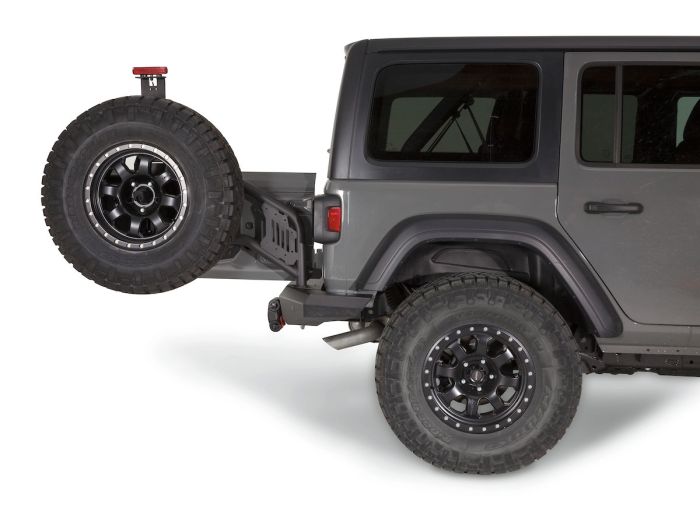 Warn - Portador de llantas trasero Warn Elite Series Wrangler JL 18-25 (Compatible W102190)