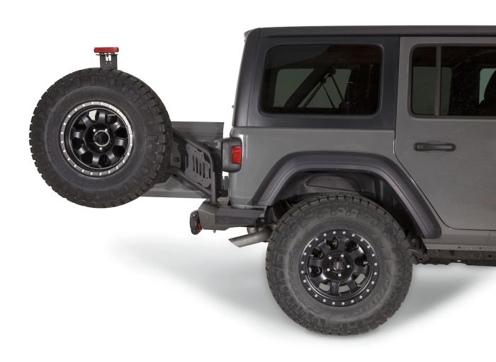 Warn - Portador de llantas trasero Warn Elite Series Wrangler JL 18-23 (Compatible W102190)