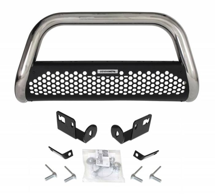 Go Rhino - RC2 Negro + Brackets Nissan Xtrail  19-21