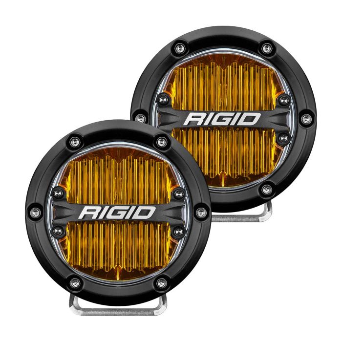 Rigid Industries - Faros Auxiliares - Faro Redondo Rigid 360 Series 4" SAE/Ambar