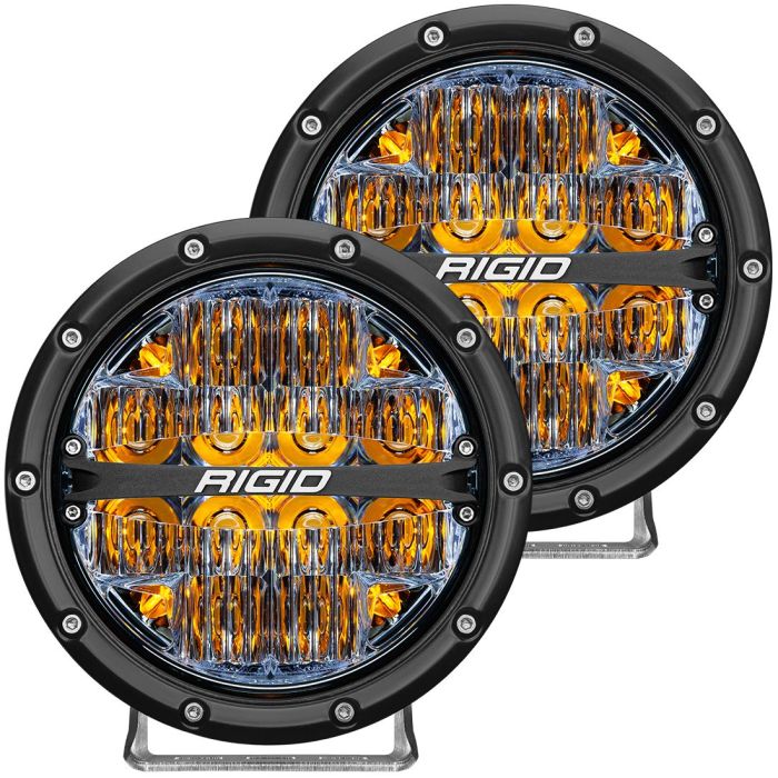 Rigid Industries - Faro Redondo Rigid 360 Series 6" Driving / Ambar