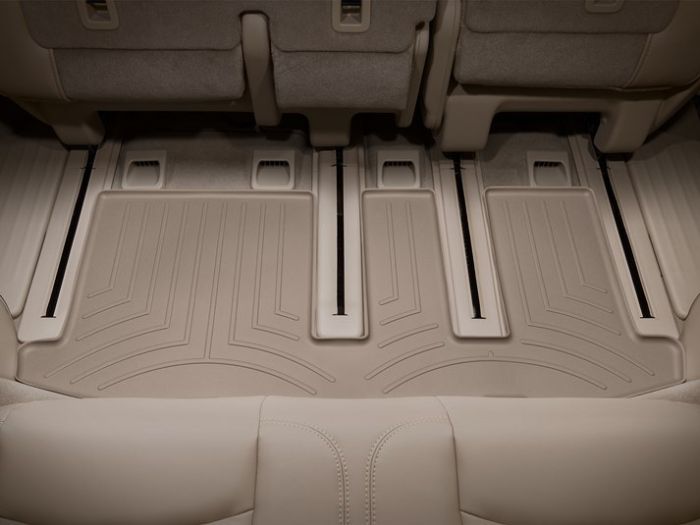 Weathertech - FloorLiners posteriores para Infinity QX60 2014 +, Nissan Pathfinder 2013 +, Infinity JX 2013 +
