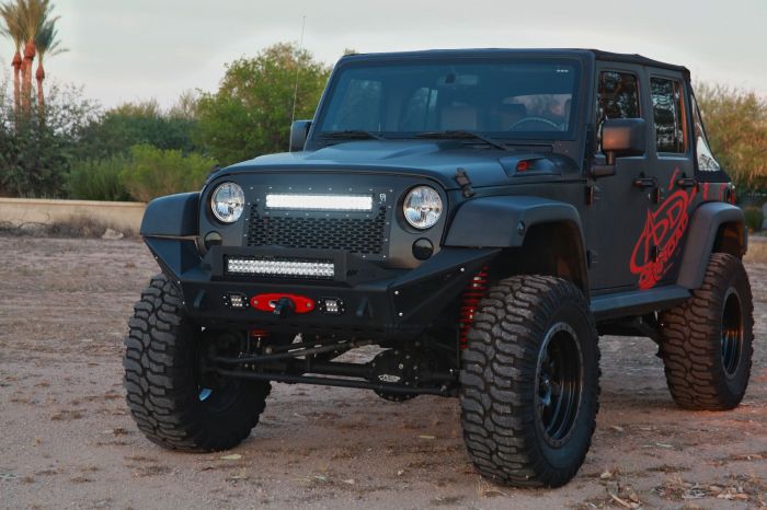 Rigid Industries - Parrilla para Light Bar E-Series 20" Jeep Wrangler JK 07-18