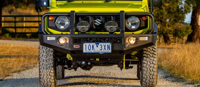 ARB - Defensa Delantera ARB para Jimny 21-24 (Compatible con Winch)