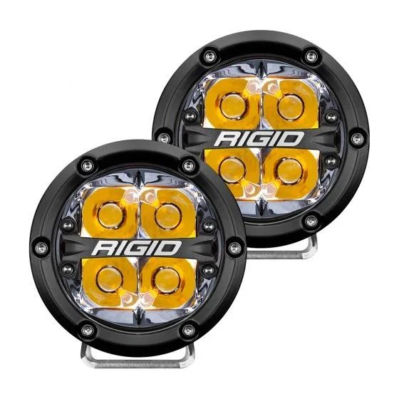 Rigid Industries - Faro Redondo Rigid 360 Series 4" Spot / Ambar