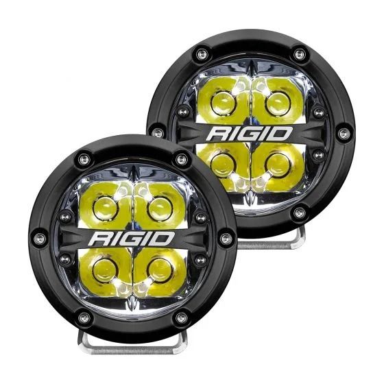 Rigid Industries - Faro Redondo Rigid 360 Series 4" Spot / Blanco