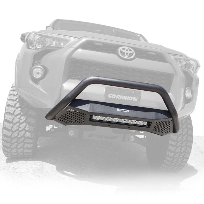 Go Rhino - Defensa RC4 LR con luz para Montero Sport 16-19