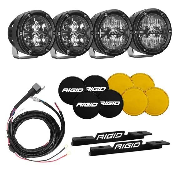 Rigid Industries - Kit de Faros Dual 360 A-PRL de 4" para Bronco 21-25