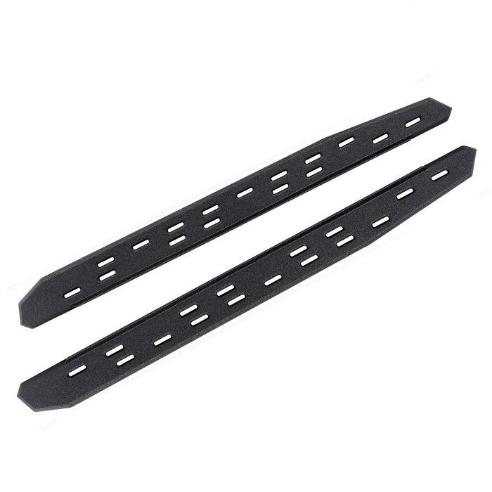 Go Rhino - Estribos RB30 Slim 80" Pol para NP300 16 - 25 Dob Cab