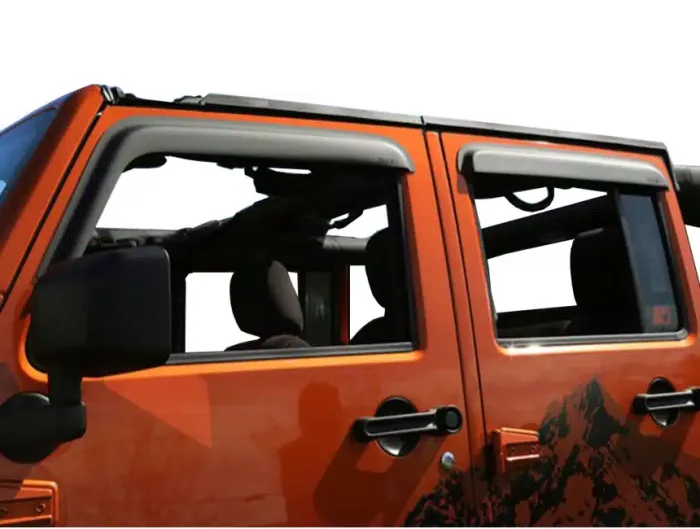 Rugged Ridge - Deflectores de Ventana Delanteros Rugged Ridge para Wrangler JL 18-25 (2 puertas)