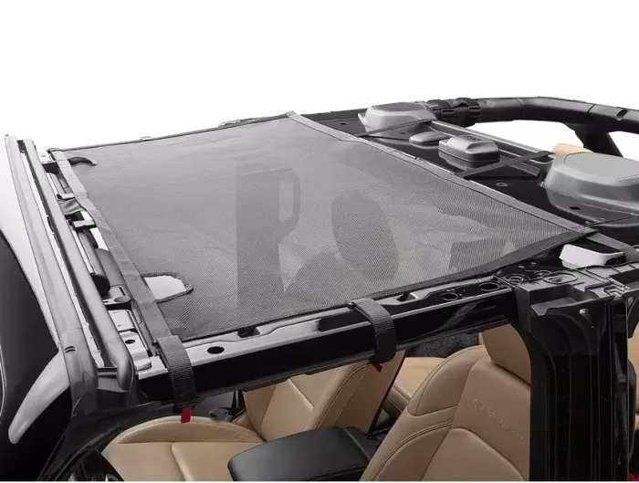 Rugged Ridge - Malla Protectora Frontal para Sol Eclipse (Toldo Duro) para Wrangler JL 18-25 (4 puertas)
