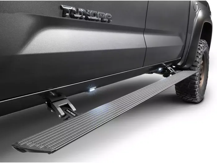 Realtruck - Estribos Electricos Voltstep Pol para Hilux / Frison T6 /  Frison T8 Dob Cab