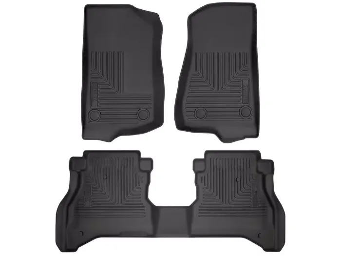Husky Liners - Tapetes Husky Weatherbeater 1ra y 2da Fila para Gladiator 20 - 25