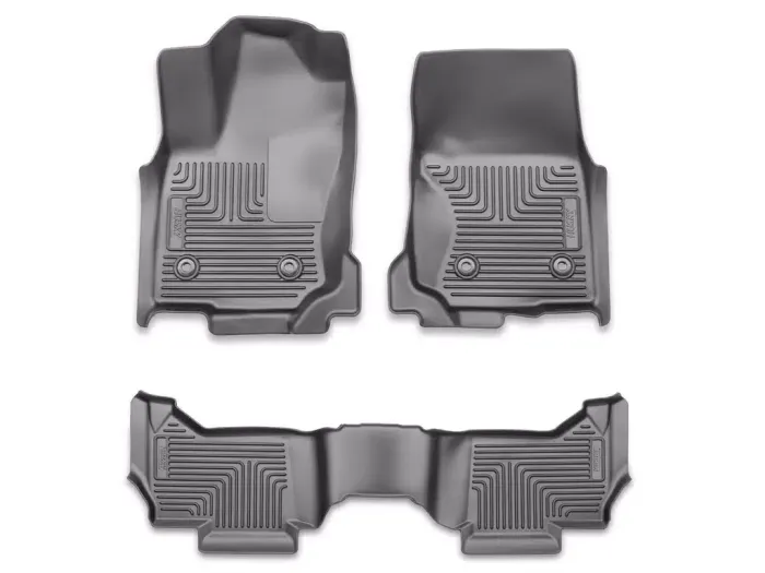 Husky Liners - Tapetes Husky Weatherbeater 1ra y 2da Fila color Negro para 4Runner 2025+