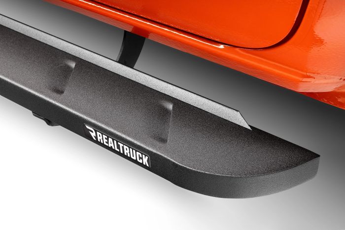 Realtruck - Estribos RB10 Slim Ngo Text de 80" para Frison T9 24 - 25