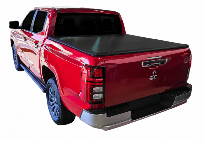 BigCountry - Tapa de lona All Black Big Country para L200 24 - 25 Dob Cab