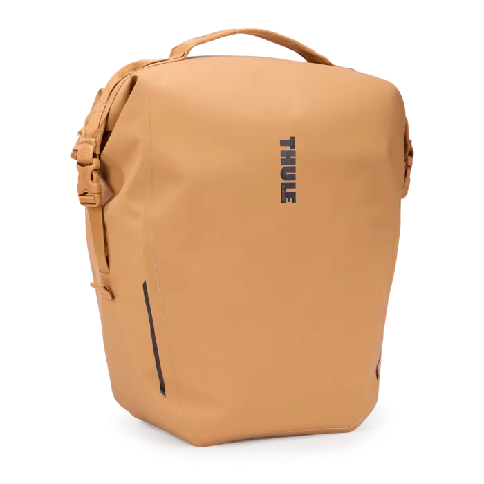 Thule - Alforjas Thule Shield Pannier color Naranja de 22L con sistema InLock