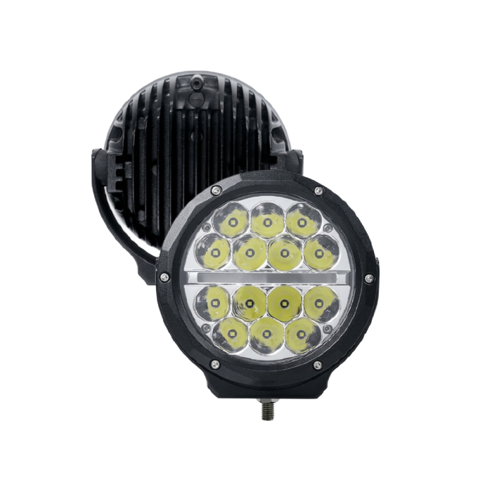 Realtruck - Par de Faros Redondos Ambar de 6" RT Bright Series