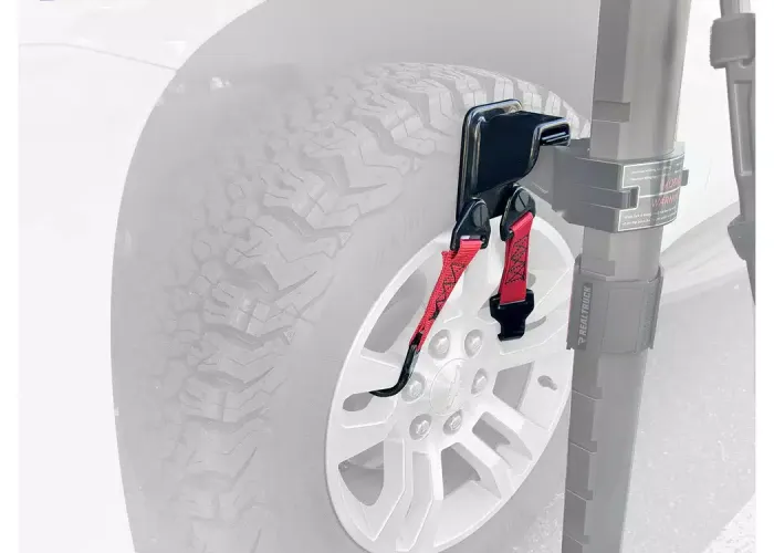 Realtruck - Ganchos con strap para Gato Hidraulico Realtruck