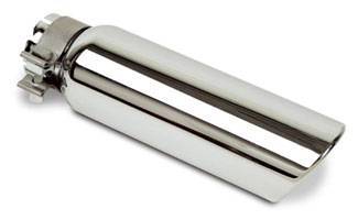 Colilla de escape para tubos de  3 1/2" Cromado