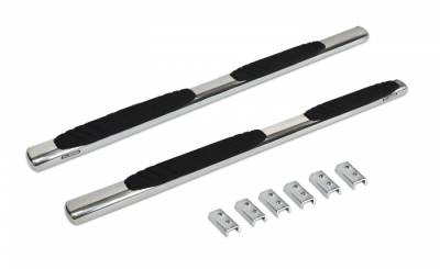 4" OE Xtreme 80" Estribos + brackets de instalacin Nissan Frontier V6 Pro4x 08-14 Inoxidable