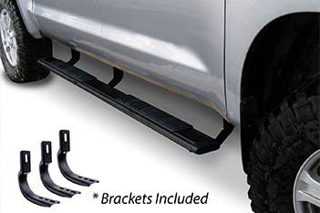 5" OE Xtreme 80" Estribos + brackets de instalacin Nissan Frontier V6 Pro4x 08-14 Negro Texturizado