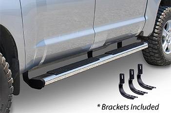 6" OE Xtreme 80" Estribos + brackets Nissan D-22 2000-2015 Inoxidable