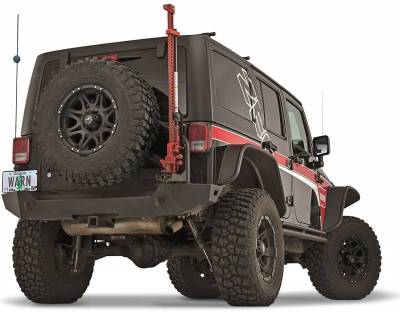 Warn - Defensa posterior WARN Elite Series Jeep Wrangler JK 07-18 (Solo defensa) - Image 1