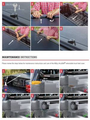 Roll N Lock - Tapa Retractil Serie M Silverado / Sierra 1500 07-14  6.7' Reg Cab - Image 3