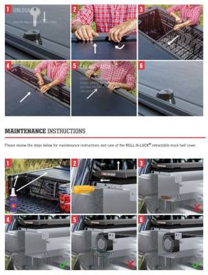 Roll N Lock - Tapa Retráctil Serie M para Amarok 10-24 5' Dob Cab - Image 2