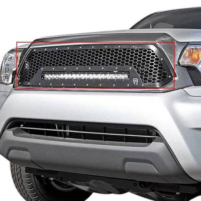 Rigid Industries - Rigid Industries Toyota Tacoma - 2012-2013 - Grille Kit - 20" SR-Series 40552 - Image 3