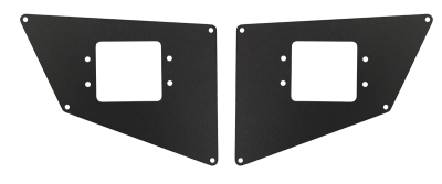 Placas de Luces BR20 Negro Texturizado