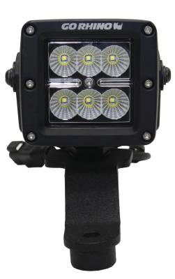Montaje delantero para LEDs cubo sencillo 3" para Wrangler JL /Gladiator 18-25