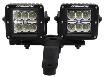 Go Rhino - Montaje delantero para 2 luces de 3" para Wrangler JL / Gladiator 18-24 - Image 2