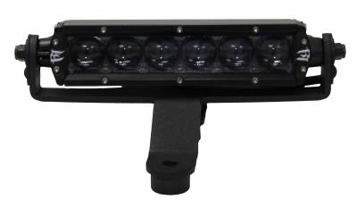 Montaje delantero para 2 Led Bar sencilla 6" Wrangler JL  / Gladiator 18-25