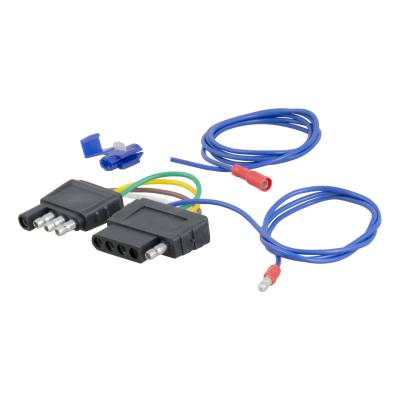 Electrical Adapter (4-Way Flat Vehicle to 5-Way Flat Trailer)