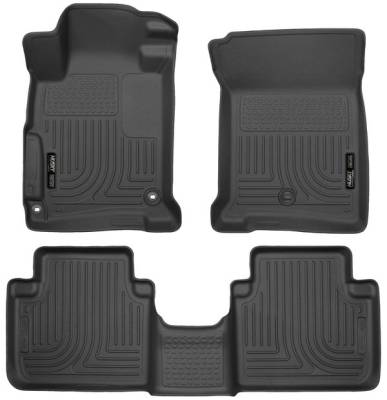 Husky FloorLiners 1ra y 2da fila negro Hond Accord 13-17