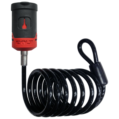 CABLE CON CANDADO BOLT RECEPTOR 6FT. TOYOTA