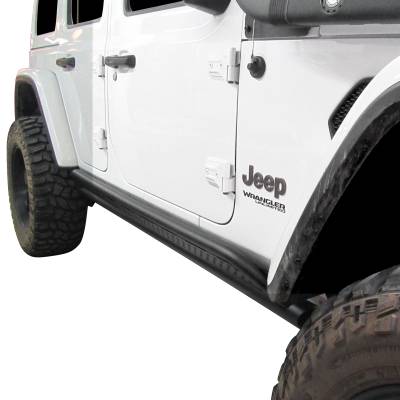 Go Rhino - Frame Mount Sliders para Jeep Wrangler JL (4 puertas) 18-22 - Image 1