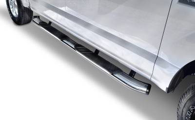 5" OE Xtreme 87" Cromados + brackets Ford F-150/Lobo/Raptor 15 - 22 Super Crew