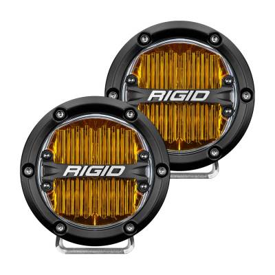 Rigid Industries - Faros Auxiliares - Faro Redondo Rigid 360 Series 4" SAE/Ambar - Image 1