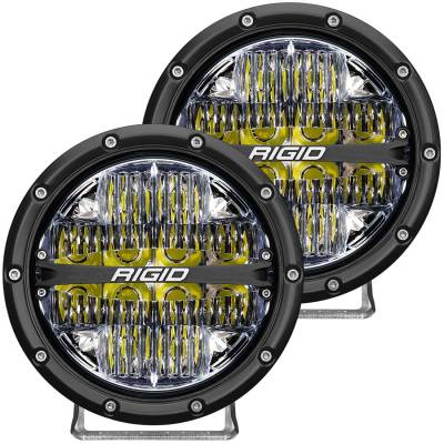 Rigid Industries - Faros Auxiliares - Faro Redondo Rigid 360 Series 6" Driving / Blanco - Image 1