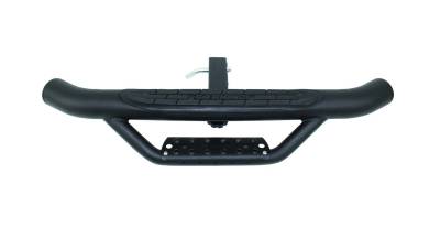 Go Rhino - Dominator Hitch Step Go Rhino Escalon para tiron - Negro Teturizado D360T - Image 1