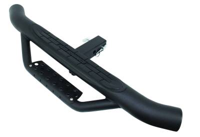 Go Rhino - Dominator Hitch Step Go Rhino Escalon para tiron - Negro Teturizado D360T - Image 4