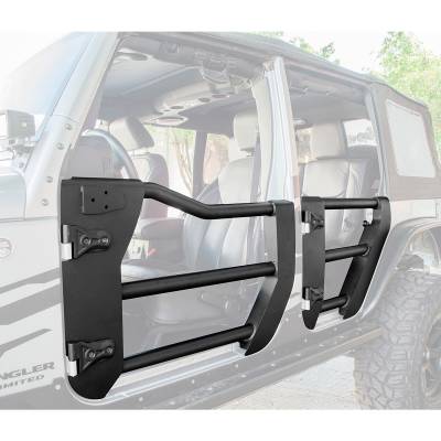 Go Rhino - Puerta Tubular Delantera Go Rhino Jeep Wrangler JK 07-18 - Image 2