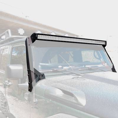 Light Bar XE Series WLF Go Rhino Jeep Wrangler JK 07-18