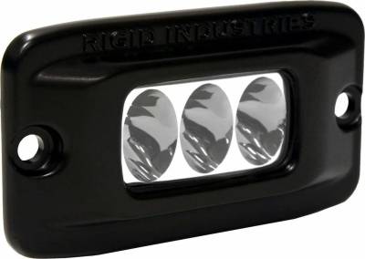 Faros Faros Rectangulares con 3 leds Driving Flush Mount