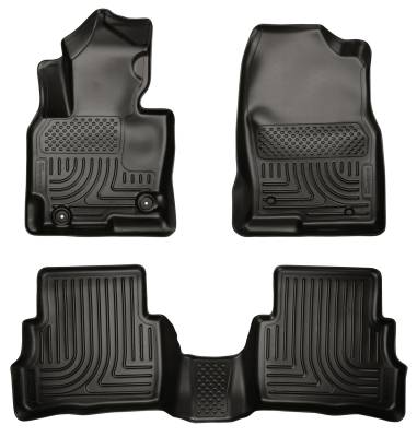 Floor Liners Husky 1ra y 2da Fila Negro Mazda CX-5 13-16