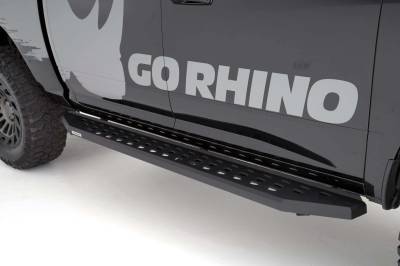 Go Rhino - Estribos RB 20 87" Ngo Text para Ram 1500 09-14 y 2500 / 3500HD 10-17 - Image 3