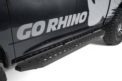 Go Rhino - Estribos RB 20 80" Pol para Silverado 1500 14-18 y 2500HD/3500HD 15-17 - Image 1